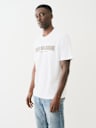 EMBROIDERED REFLECTIVE ARCH LOGO TEE