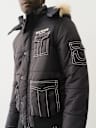 FUR HOOD BIG T PUFFER JACKET