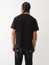 EMBROIDERED ROPE LOGO TEE