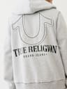 HORSESHOE APPLIQUE SUPER T FLEECE HOODIE