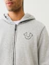 HORSESHOE APPLIQUE SUPER T FLEECE HOODIE