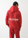 HORSESHOE APPLIQUE SUPER T FLEECE HOODIE