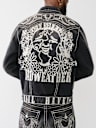 BW x TR BIG T FLAME TRUCKER JACKET