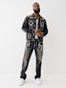 BW x TR BIG T FLAME TRUCKER JACKET
