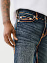 ROCCO PICK STITCH SKINNY JEAN 32”