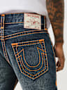 ROCCO PICK STITCH SKINNY JEAN 32”