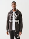 VINTAGE BUDDHA ZIP HOODIE