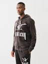 VINTAGE BUDDHA ZIP HOODIE