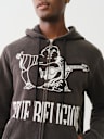 VINTAGE BUDDHA ZIP HOODIE