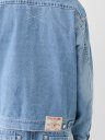 FRAYED BIG T DENIM JACKET 