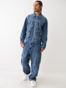 RIVET BIG T WESTERN DENIM JACKET 