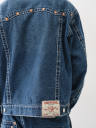 RIVET BIG T WESTERN DENIM JACKET 