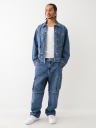 RIVET BIG T WESTERN DENIM JACKET 
