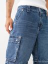 JEAN CONVERTIBLE BIG T ZIP CARGO