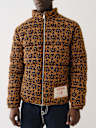 EMBROIDERED HORSESHOE PUFFER JACKET