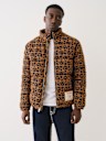 EMBROIDERED HORSESHOE PUFFER JACKET