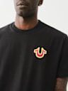 CAMISETA MFG CON BORDADO EN CADENA