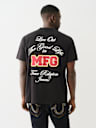 CAMISETA MFG CON BORDADO EN CADENA