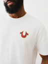 CHAIN EMBROIDERY MFG TEE