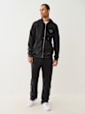 STUDDED LOGO ZIP HOODIE