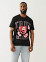 SHOEY FLOCKED LOGO TEE