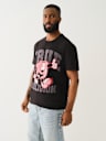 SHOEY FLOCKED LOGO TEE