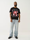 SHOEY FLOCKED LOGO TEE