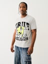 SHOEY FLOCKED LOGO TEE