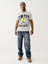 SHOEY FLOCKED LOGO TEE