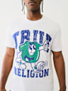 SHOEY FLOCKED LOGO TEE