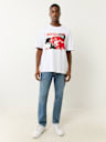 HEAVYWEIGHT TORN LOGO TEE