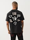 HIGH DENSITY MULTI LOGO TEE