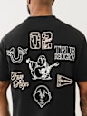 HIGH DENSITY MULTI LOGO TEE