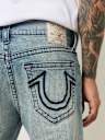 GENO EMBOSSED HORSESHOE SLIM JEAN
