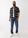 MONOGRAM LOGO CAMP COLLAR SHIRT