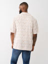HORSESHOE STITCH CAMP COLLAR SHIRT