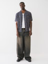 HORSESHOE STITCH CAMP COLLAR SHIRT