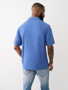 CAMP COLLAR SHORT SLEEVE SHIRT