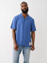 CAMP COLLAR SHORT SLEEVE SHIRT