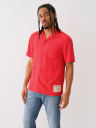 CAMP COLLAR SHORT SLEEVE SHIRT