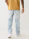 BOBBY WARPED PUFF PRINT BAGGY JEAN
