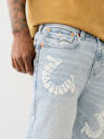 BOBBY WARPED PUFF PRINT BAGGY JEAN