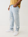 BOBBY WARPED PUFF PRINT BAGGY JEAN
