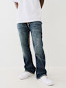 JOEY PICK STITCH FLAP FLARE JEAN 
