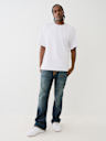 JOEY PICK STITCH FLAP FLARE JEAN 