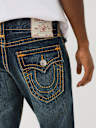 JOEY PICK STITCH FLAP FLARE JEAN 