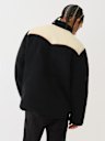 WESTERN DENIM PUFFER JACKET