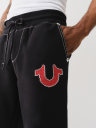 BIG T CROSS STITCH SWEAT PANT
