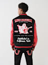 CHENILLE LOGO PATCH VARSITY JACKET