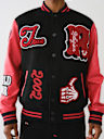 CHENILLE LOGO PATCH VARSITY JACKET